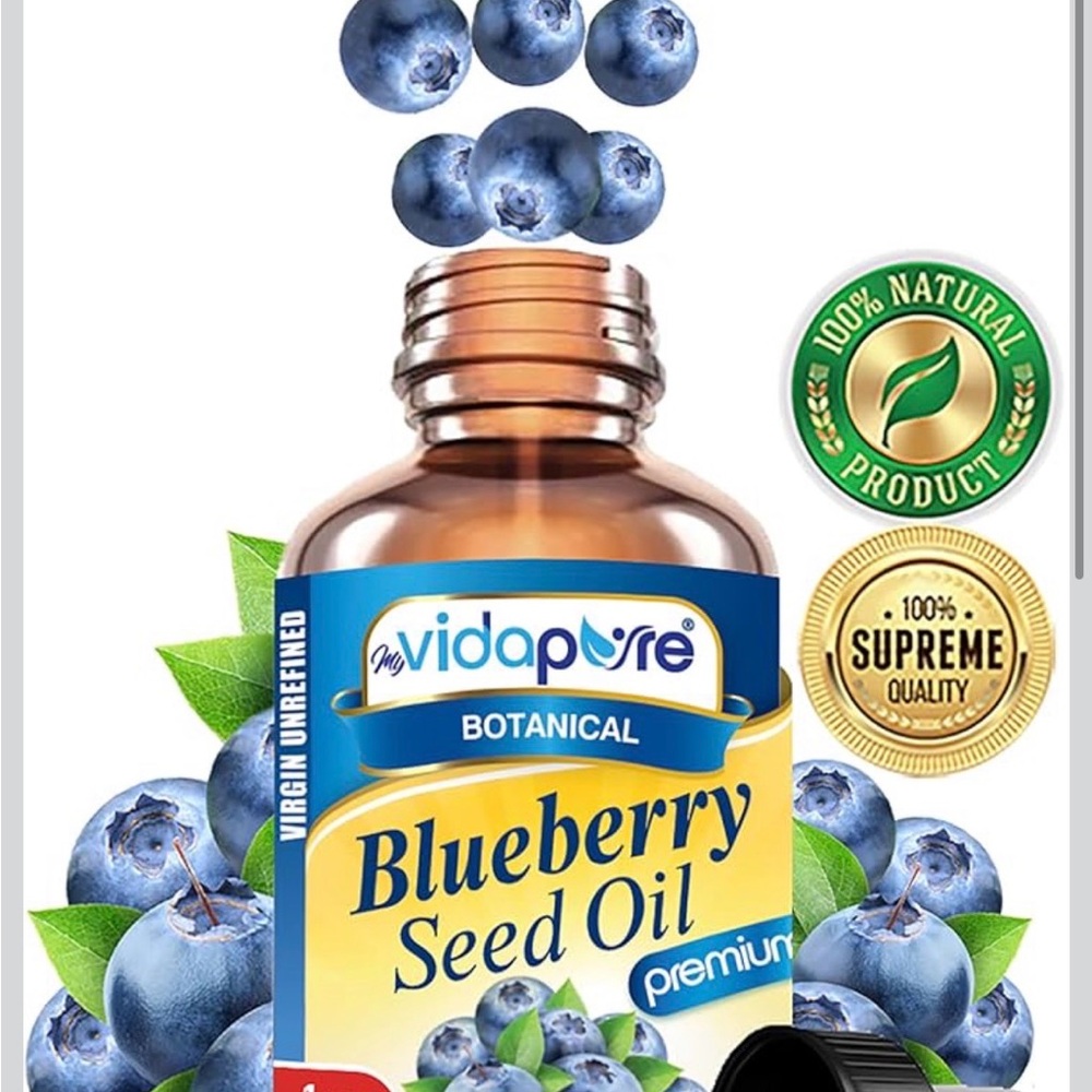 Blueberry Seed Oil - 1 fl oz | Nourishing Facial Oil - Picture 2 of 3